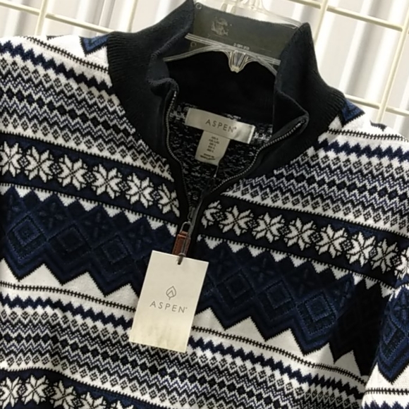Mens Rugged Aspen Brand Sweater 